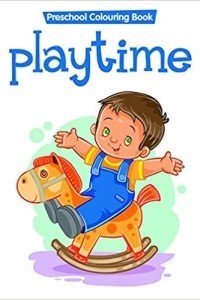 preschool colouring book..playtime