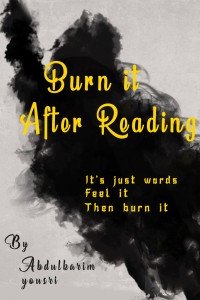 Burn it after reading